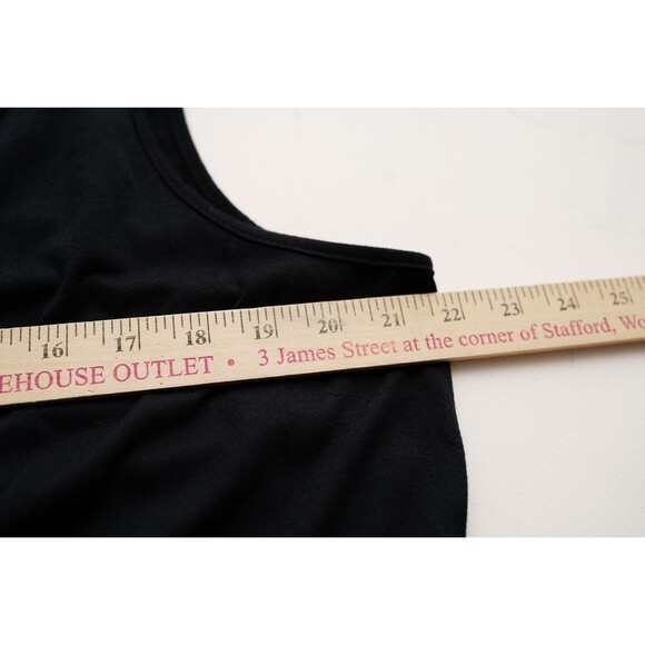 Womens Black sleeveless dress button up pockets Shein curve Plus 1XL - Picture 6 of 7